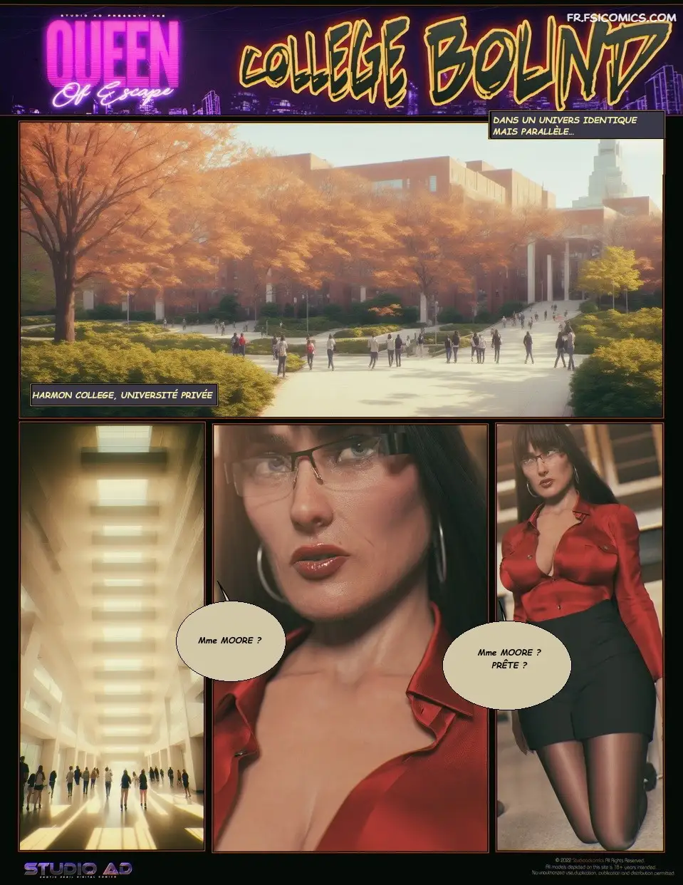 queen of escape college bound studio ad 001