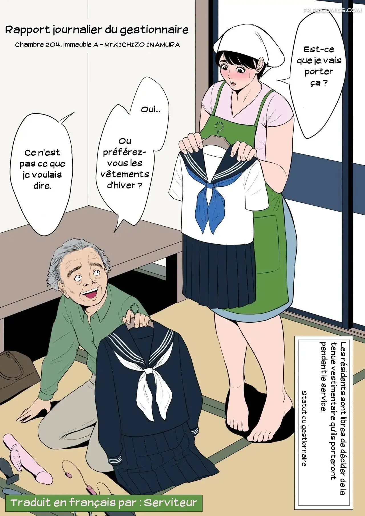 gardienne de la résidence tsubakigaoka 3 chambre 204 tamagou 001